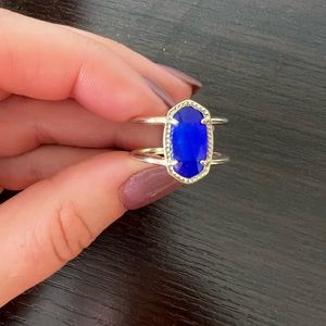 Kendra Scott royal blue ring